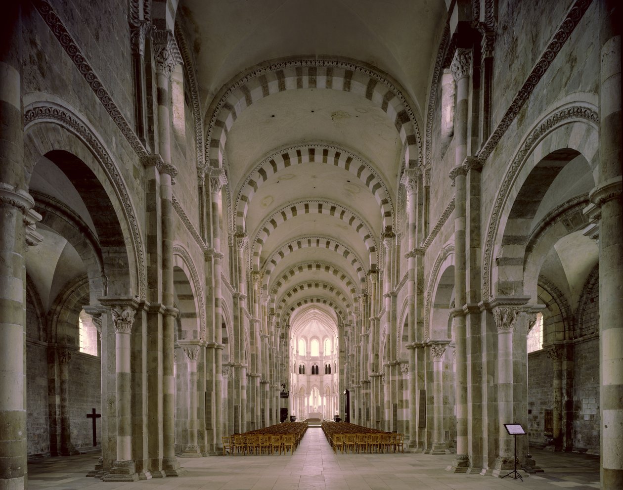 View of the interior by French School