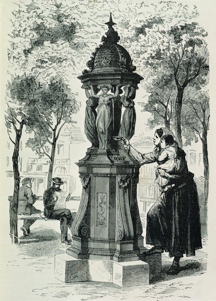 Wallace Fountain, 1872 by French School