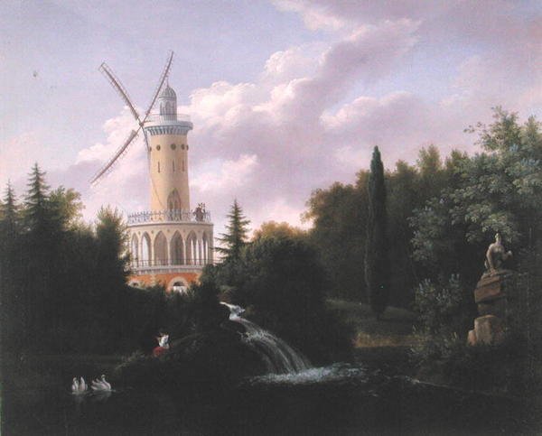 Windmill at the Folie-Beaujon in Paris by French School