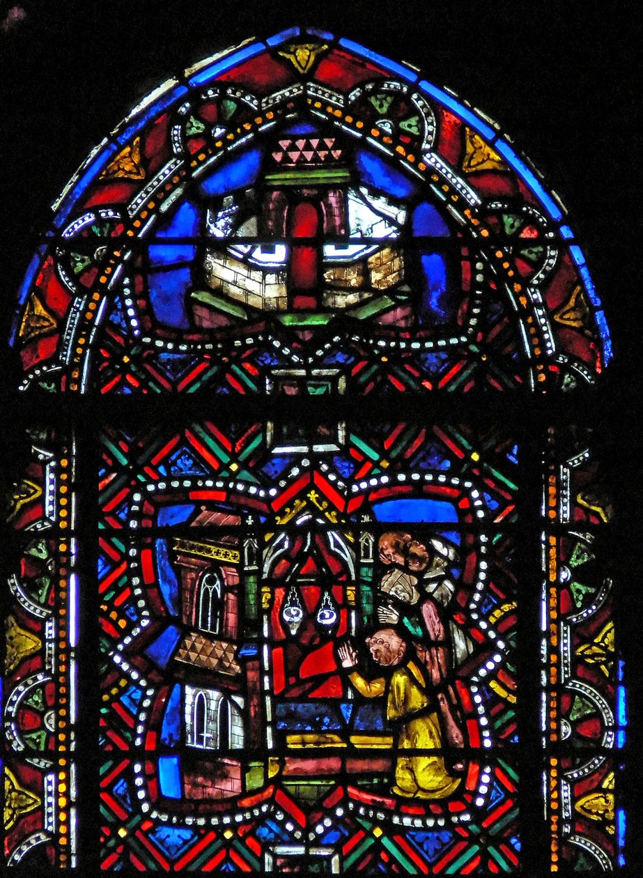 Window depicting St Agatha
