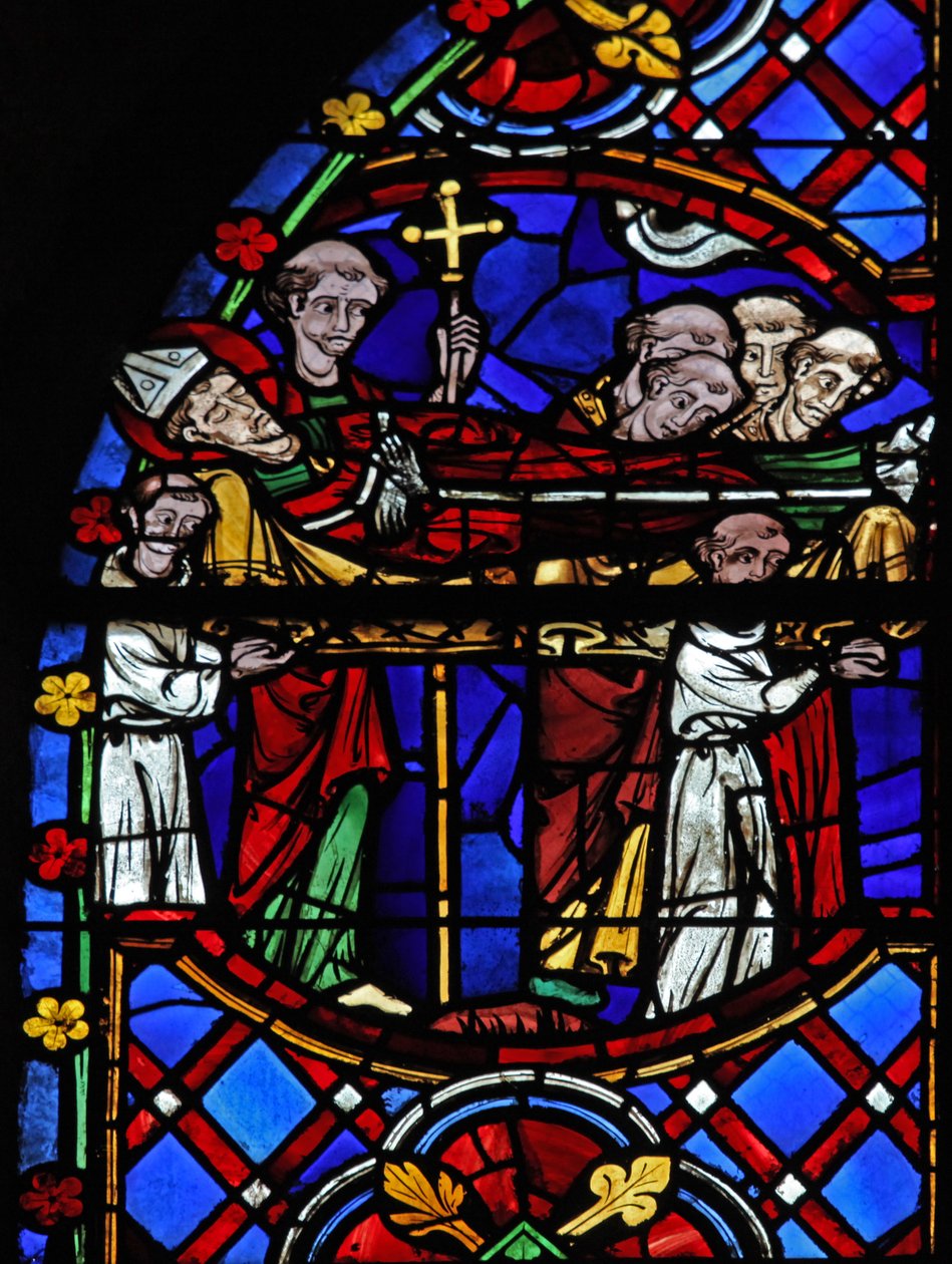 Window depicting St Martin