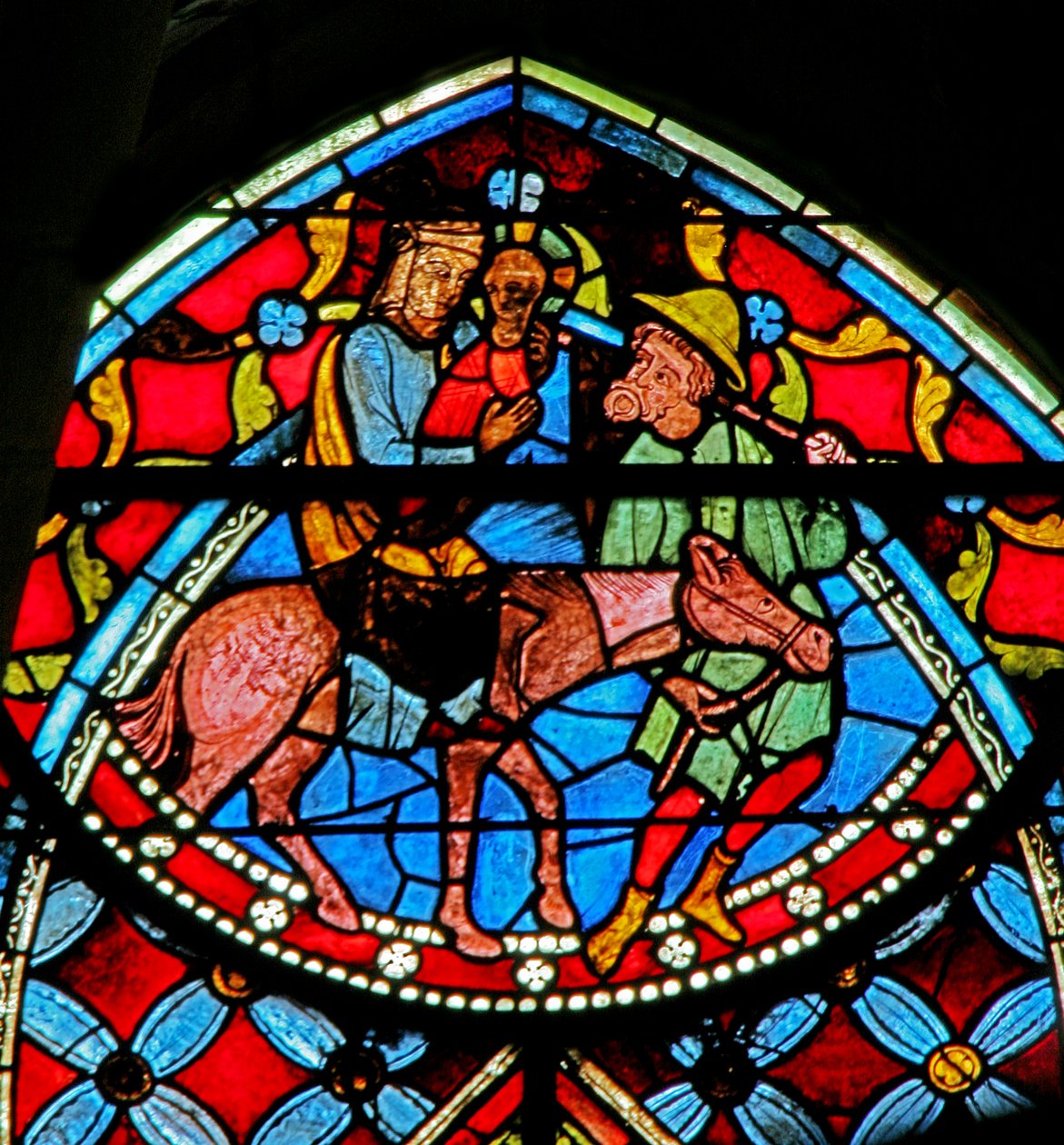 Flight into Egypt by French School