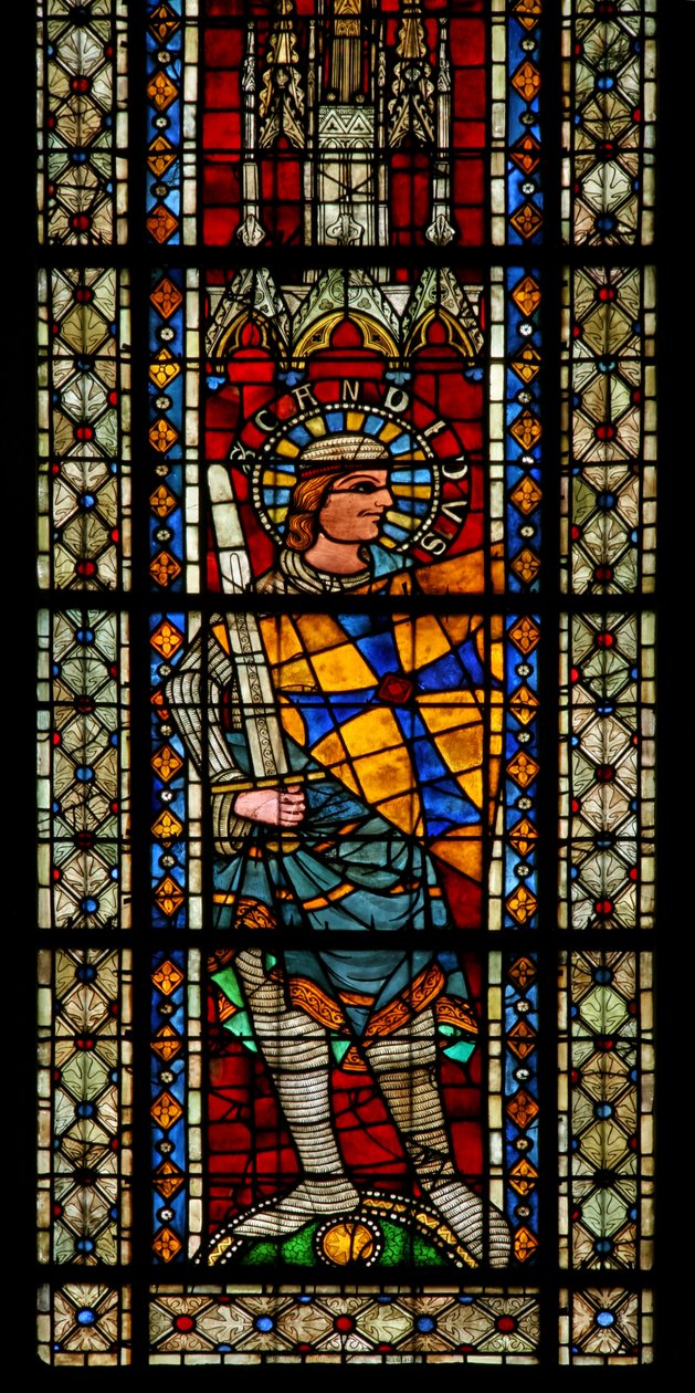 Window w203 depicting St Candide by French School