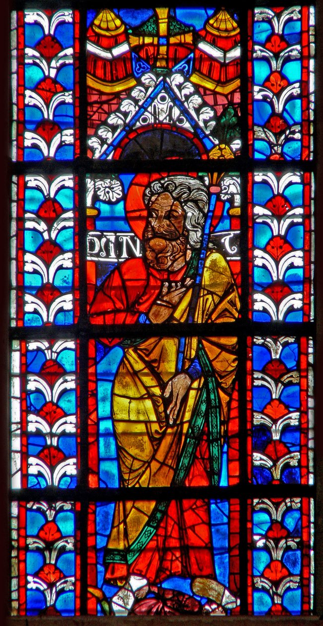 Window depicting Daniel by French School
