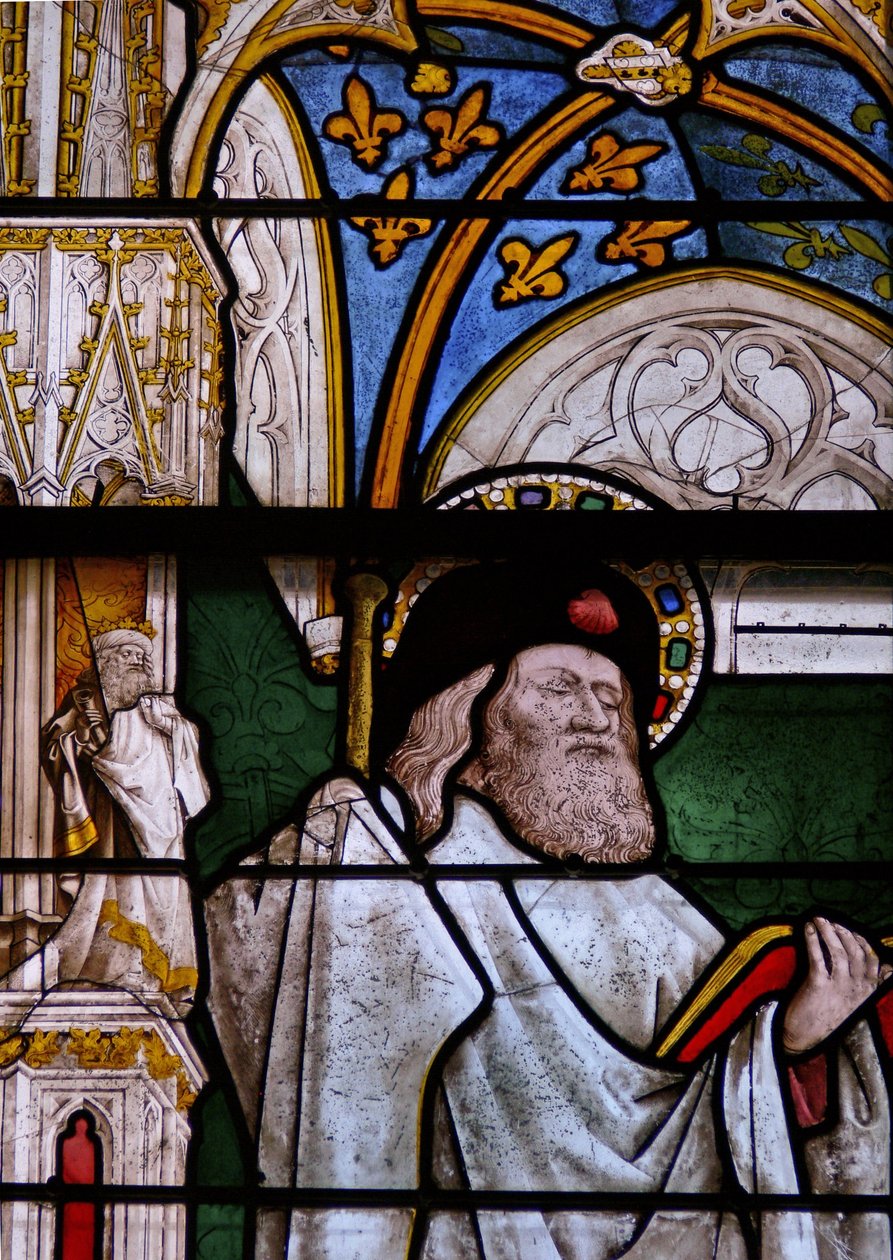Window depicting St James by French School