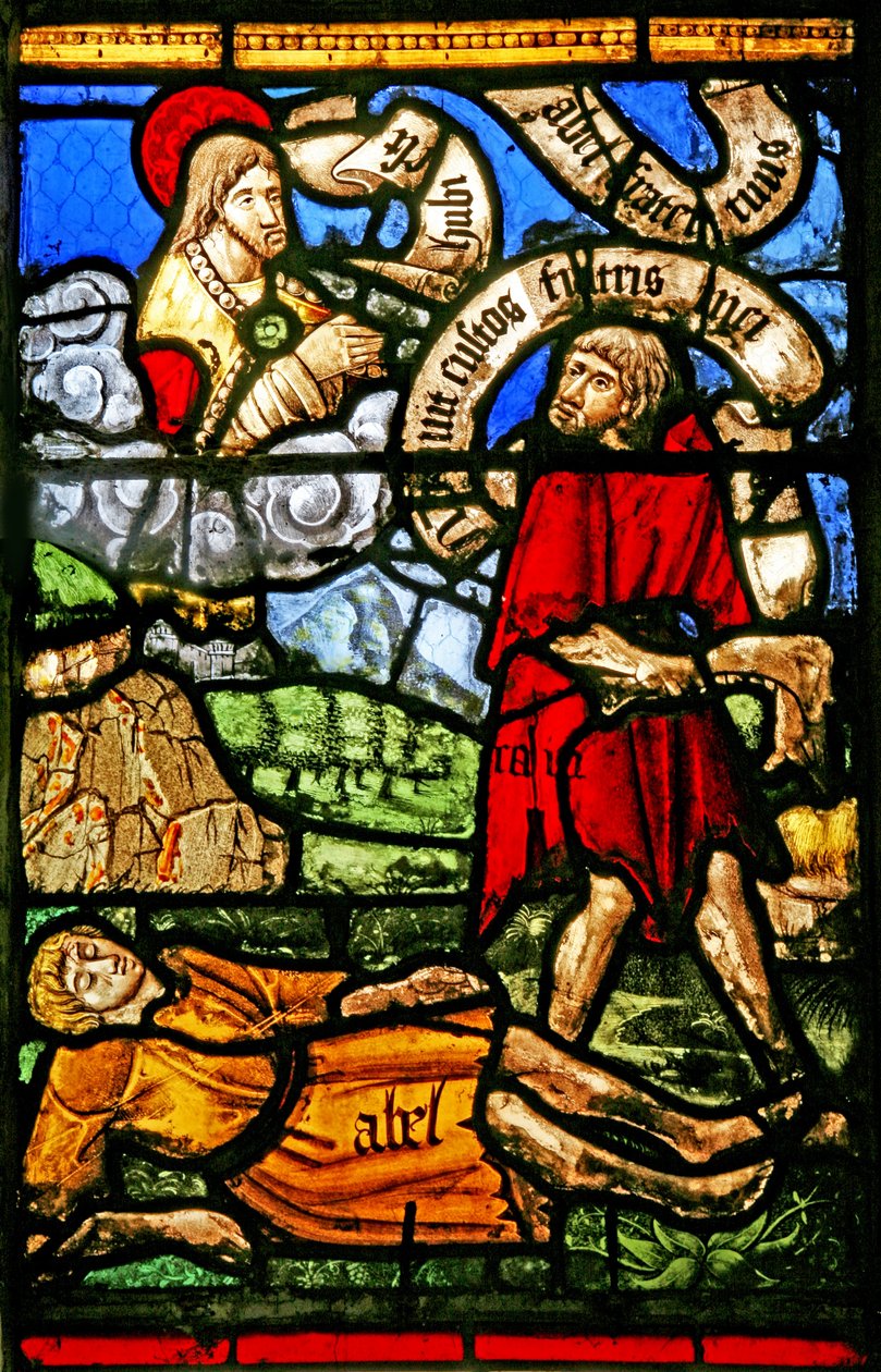 Cain Kills Abel by French School