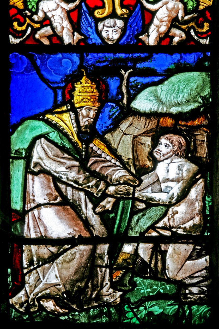 Creation of Adam by French School