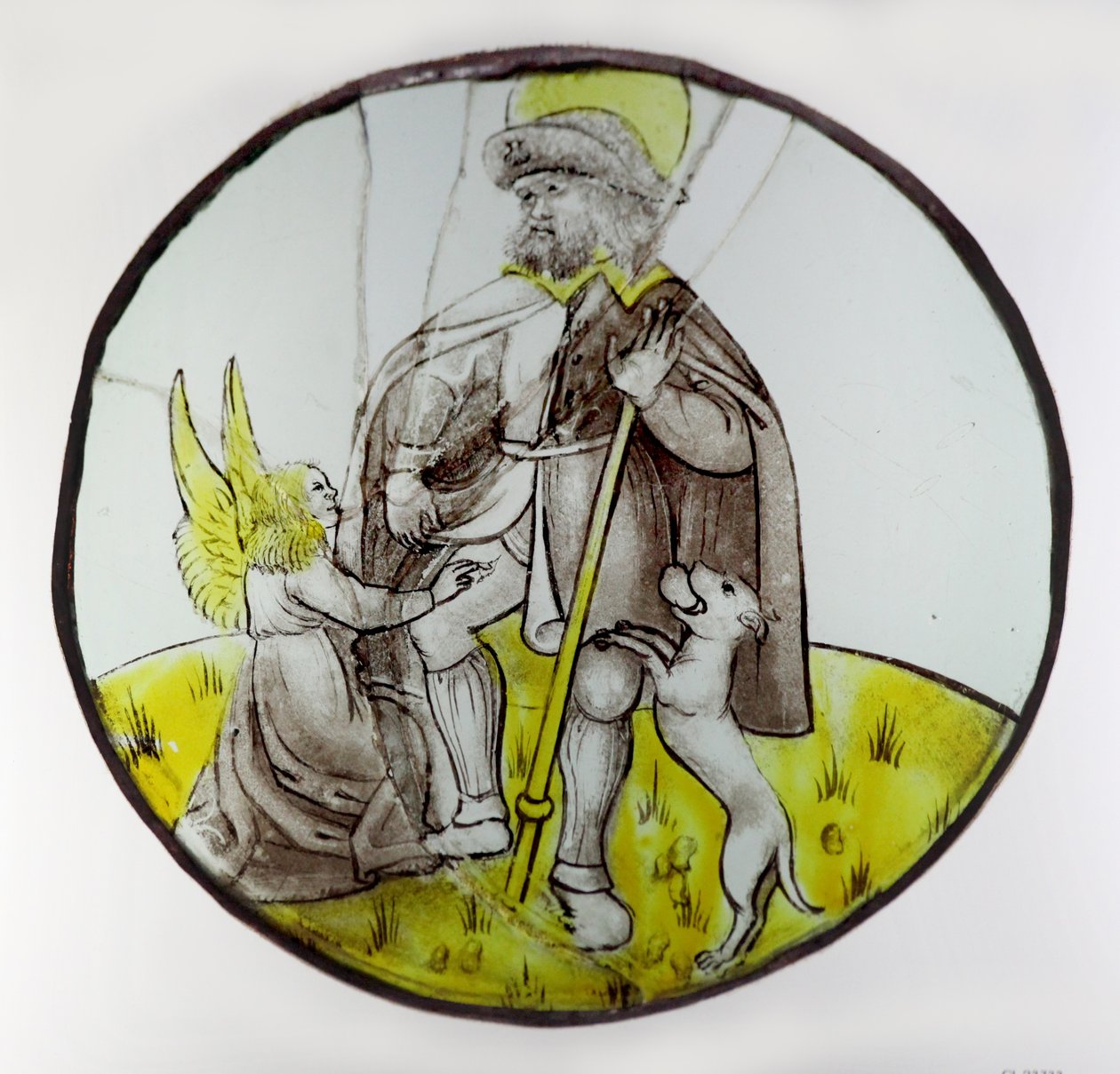 Window w74 Depicting St Roche by French School