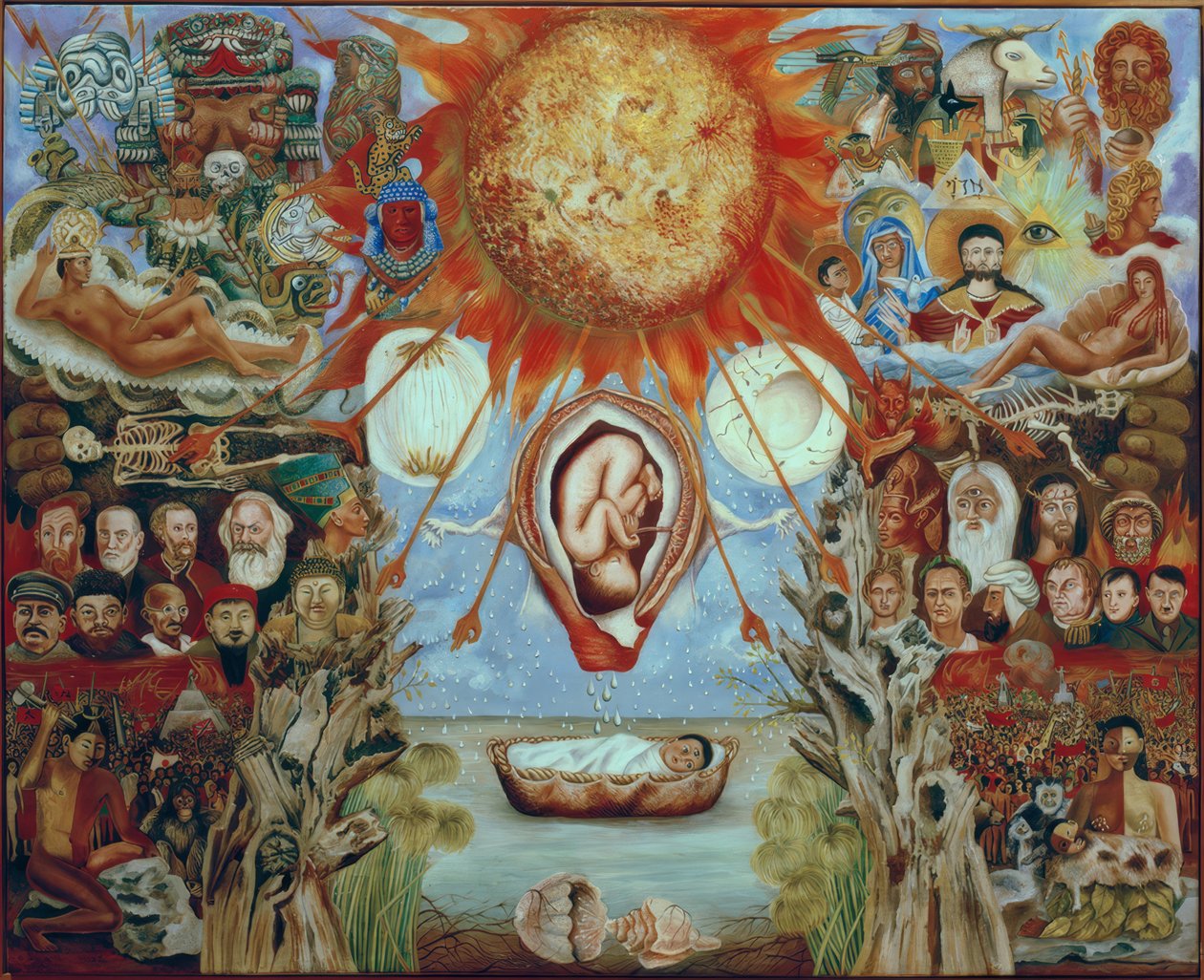 Moses or The Creation Core by Frida Kahlo