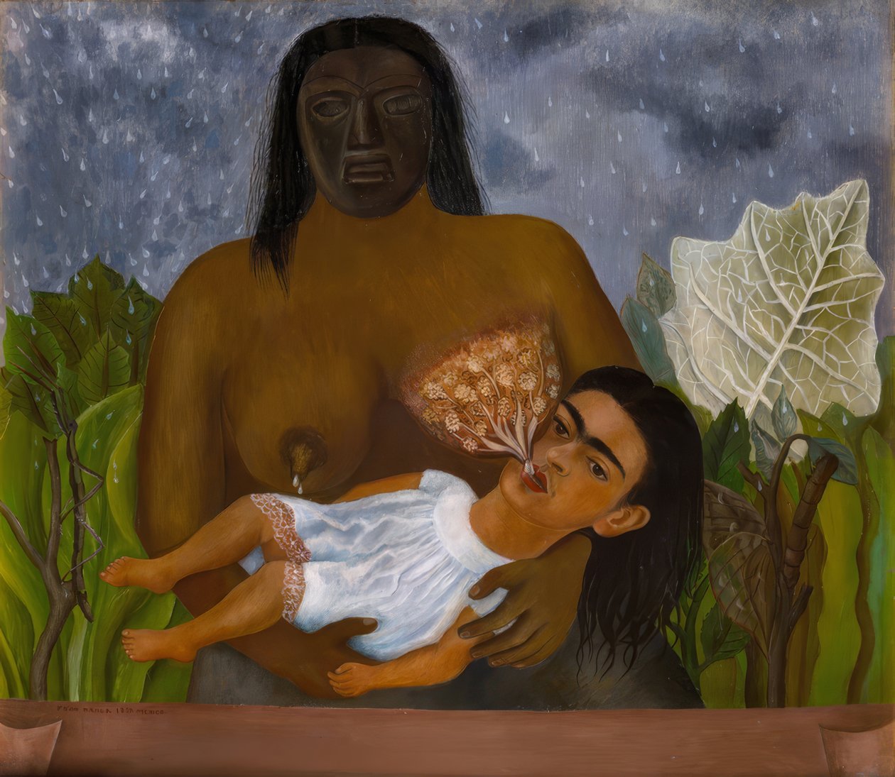 My Nurse and I by Frida Kahlo