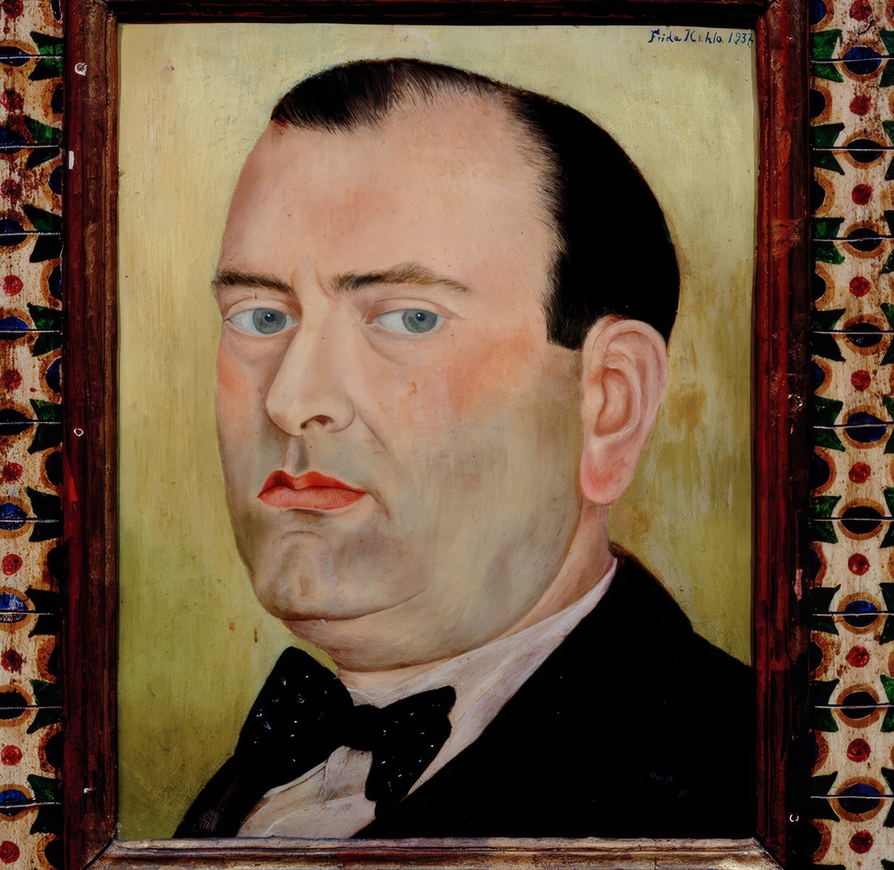 Portrait of Alberto Misrachi by Frida Kahlo