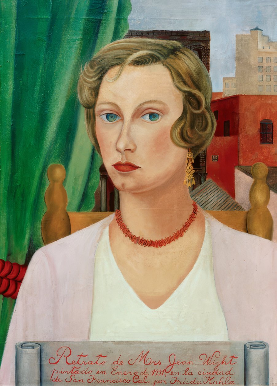 Portrait of Mrs. Jean Wight by Frida Kahlo