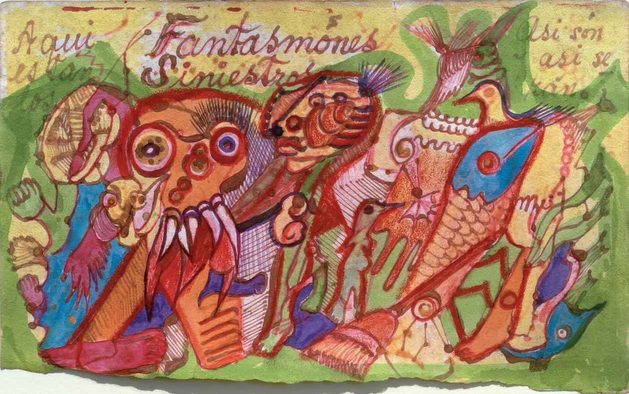 Scary Ghosts by Frida Kahlo