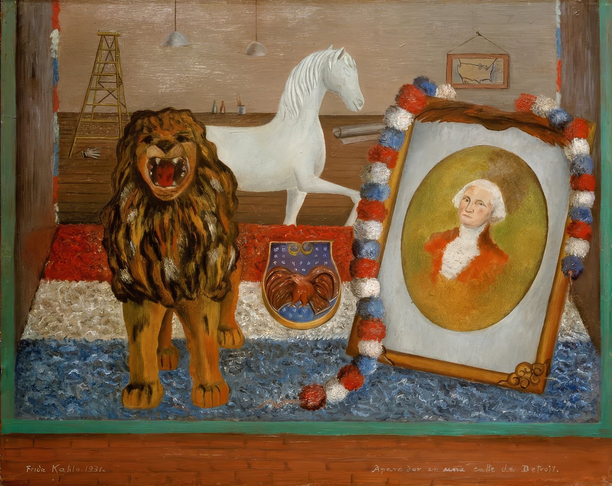 Shop Window in Detroit by Frida Kahlo