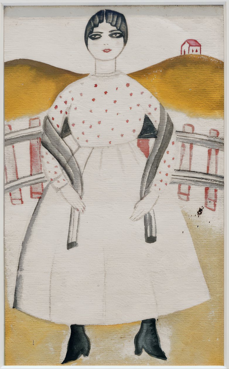 Village Girl by Frida Kahlo