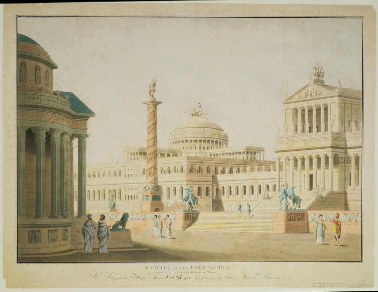The Capitol, set design for 