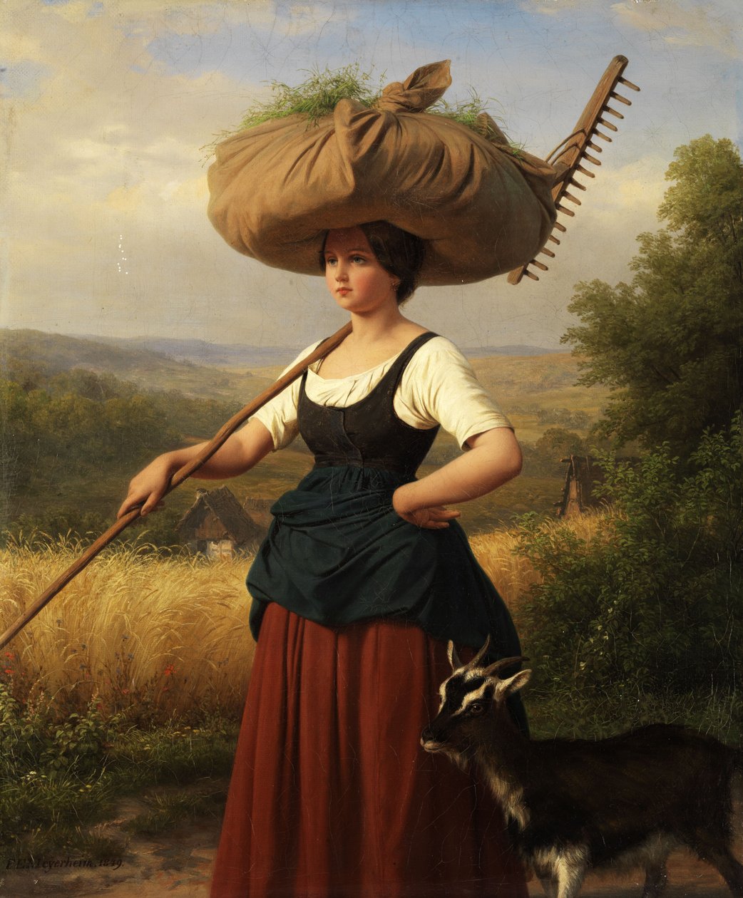Return from the Field by Friedrich Eduard Meyerheim