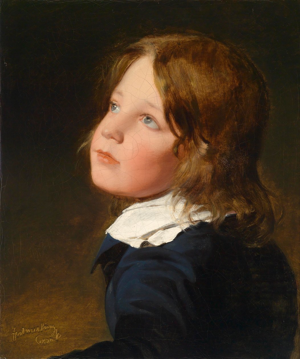 Joseph Amerling as a Boy by Friedrich von Amerling