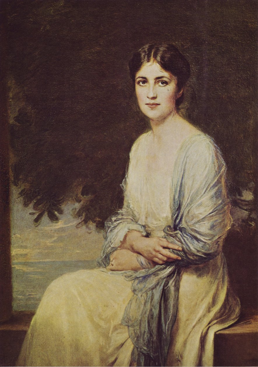 Bertha Krupp by Friedrich August von Kaulbach