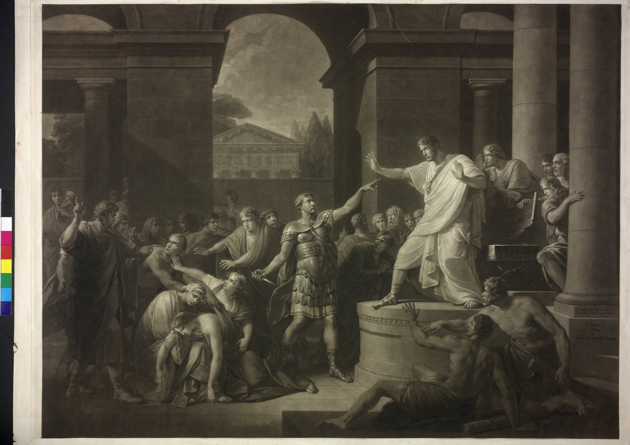 Death of Virginia by Friedrich Heinrich Fuger