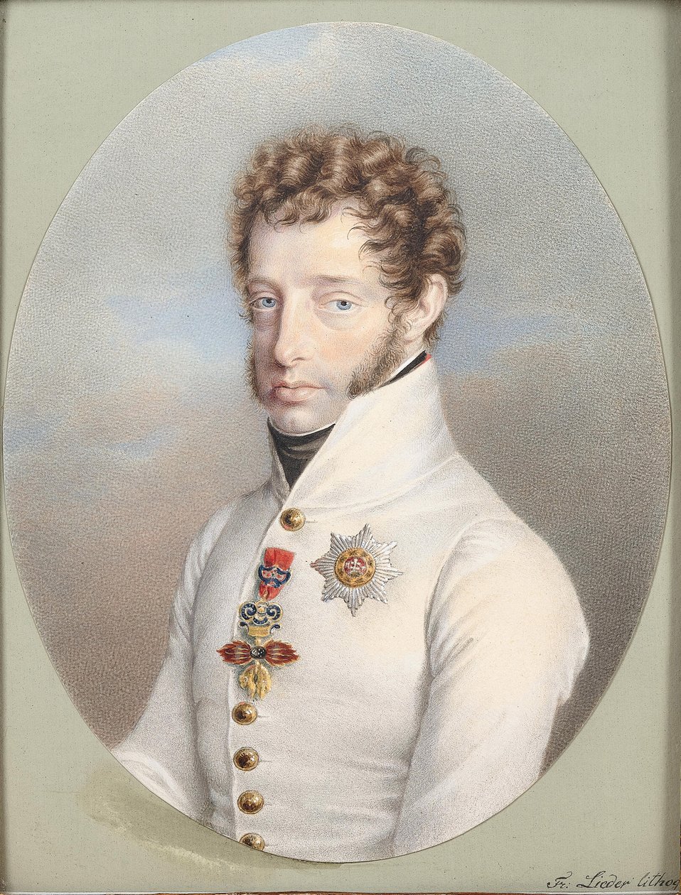 Archduke Louis of Austria by Friedrich Johan Gottlieb Lieder
