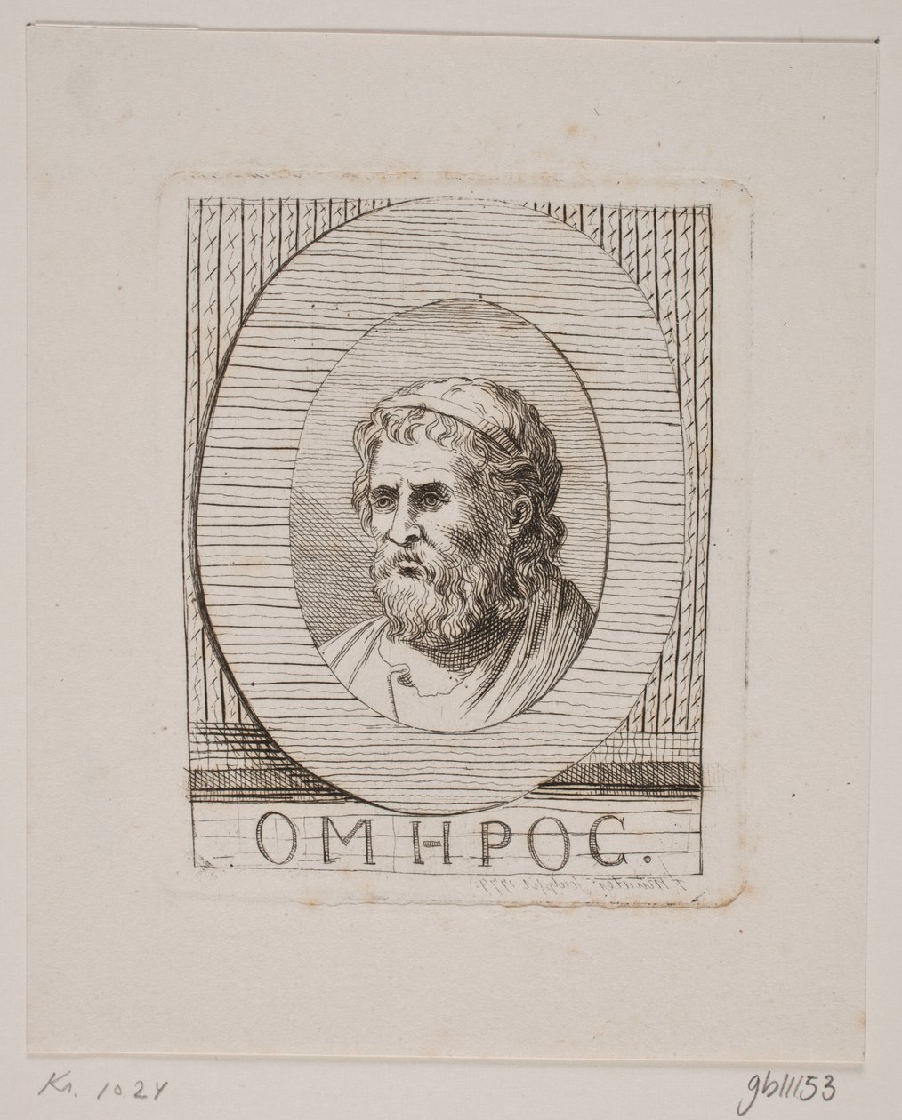 Homer by Friedrich Münter