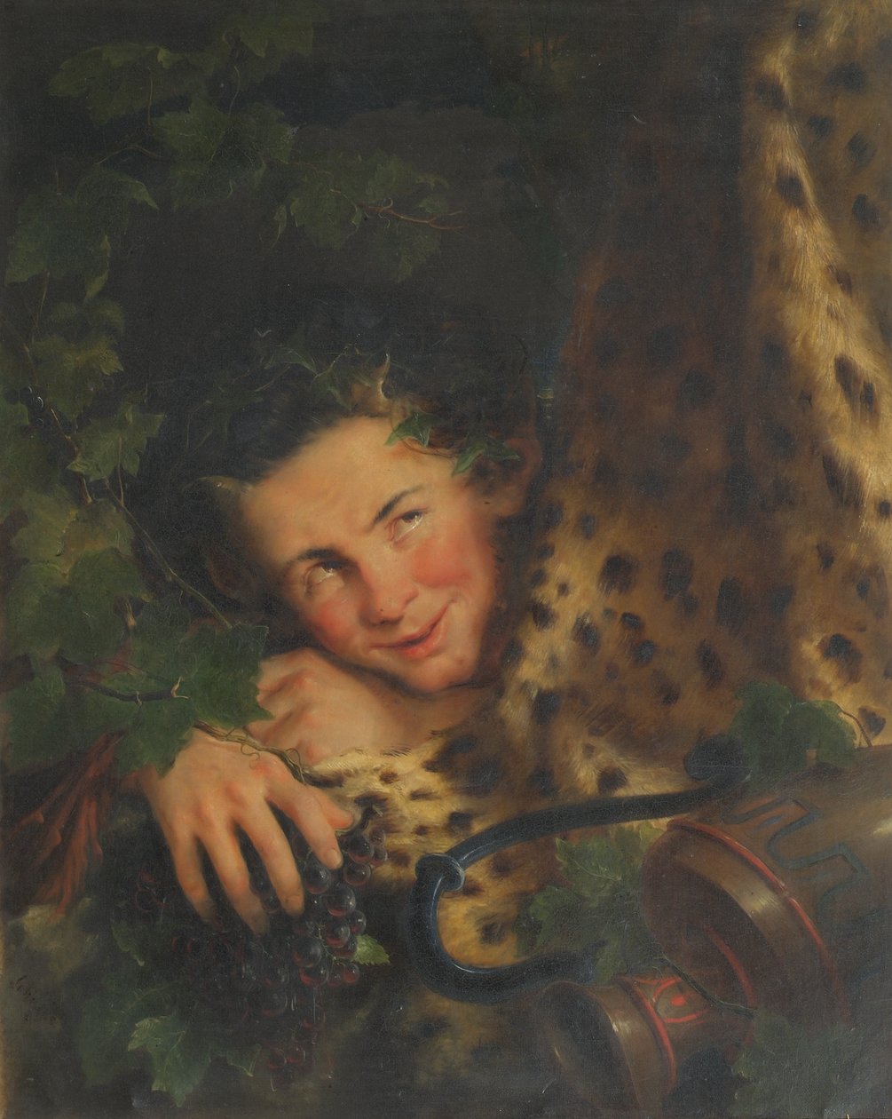 Satyr (Bacchant) by Friedrich Schilcher