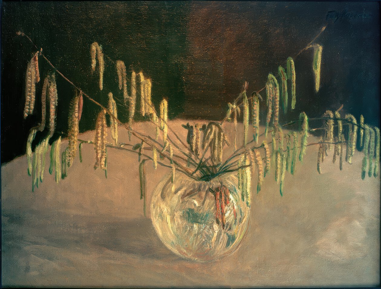 Spring Branches by Fritz Mackensen