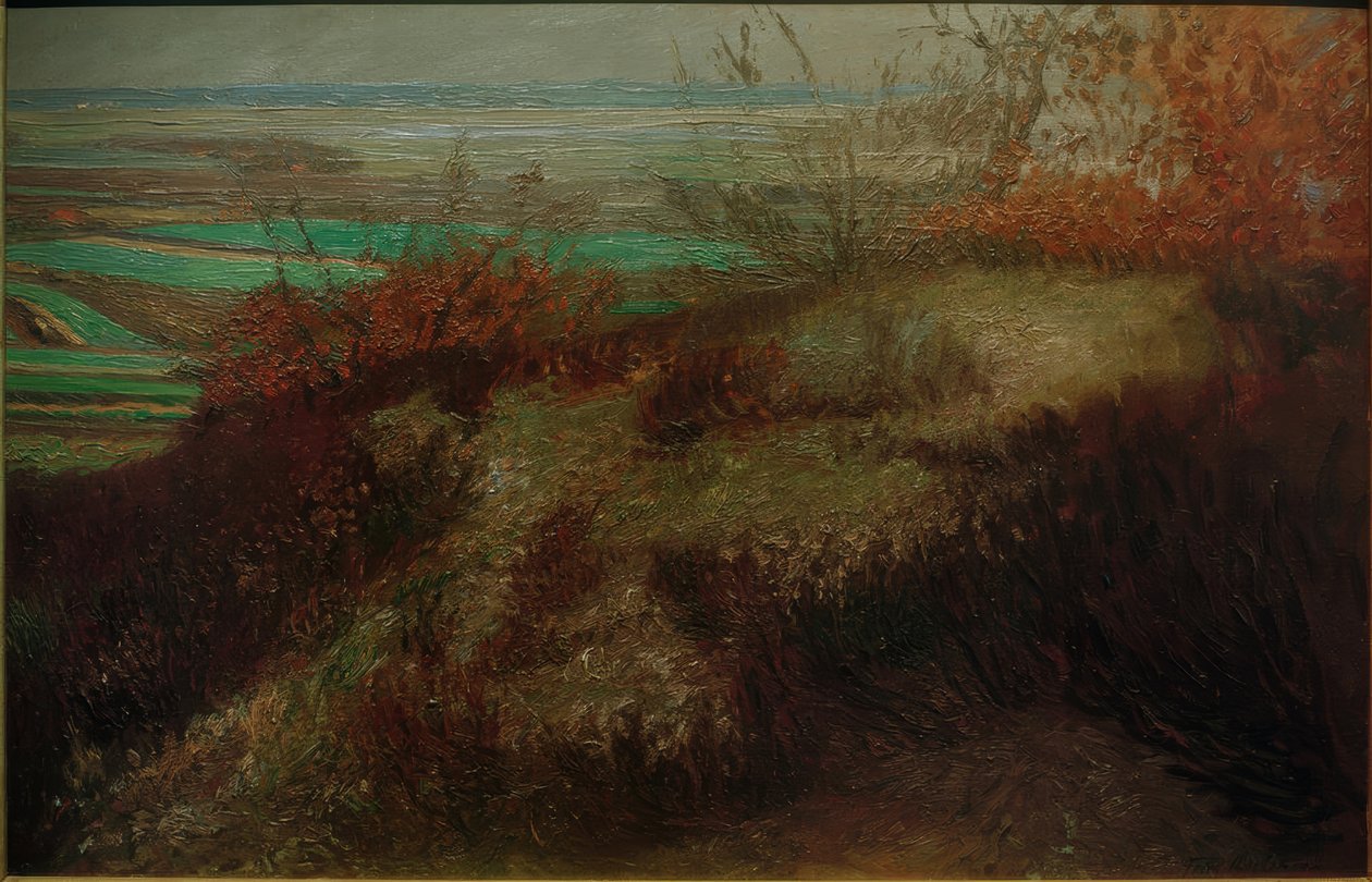 Landscape / Weyer Mountain by Fritz Mackensen