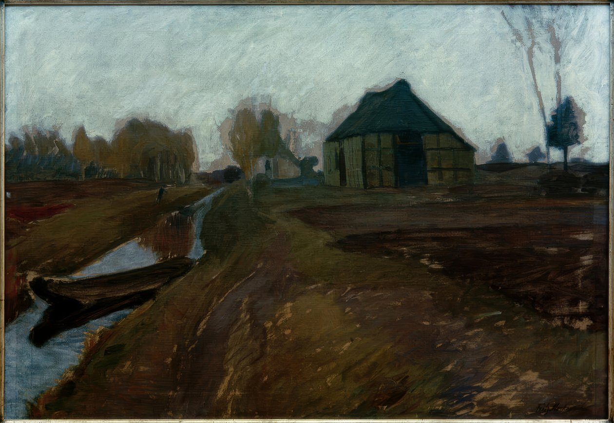 Moorgraben by Fritz Mackensen