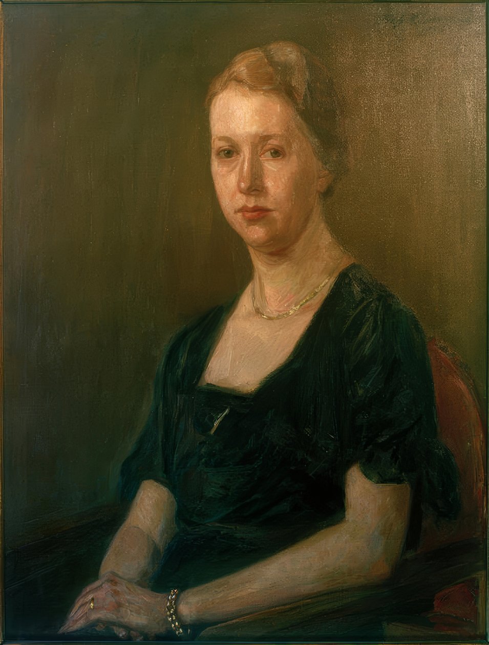 Portrait of Hertha Römer by Fritz Mackensen