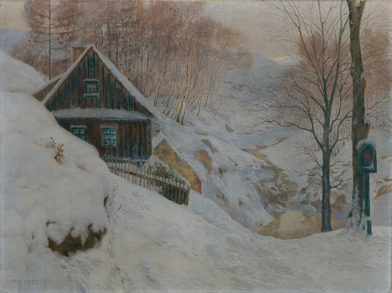 The Seebach Valley near Franzensbad by Fritz Pontini
