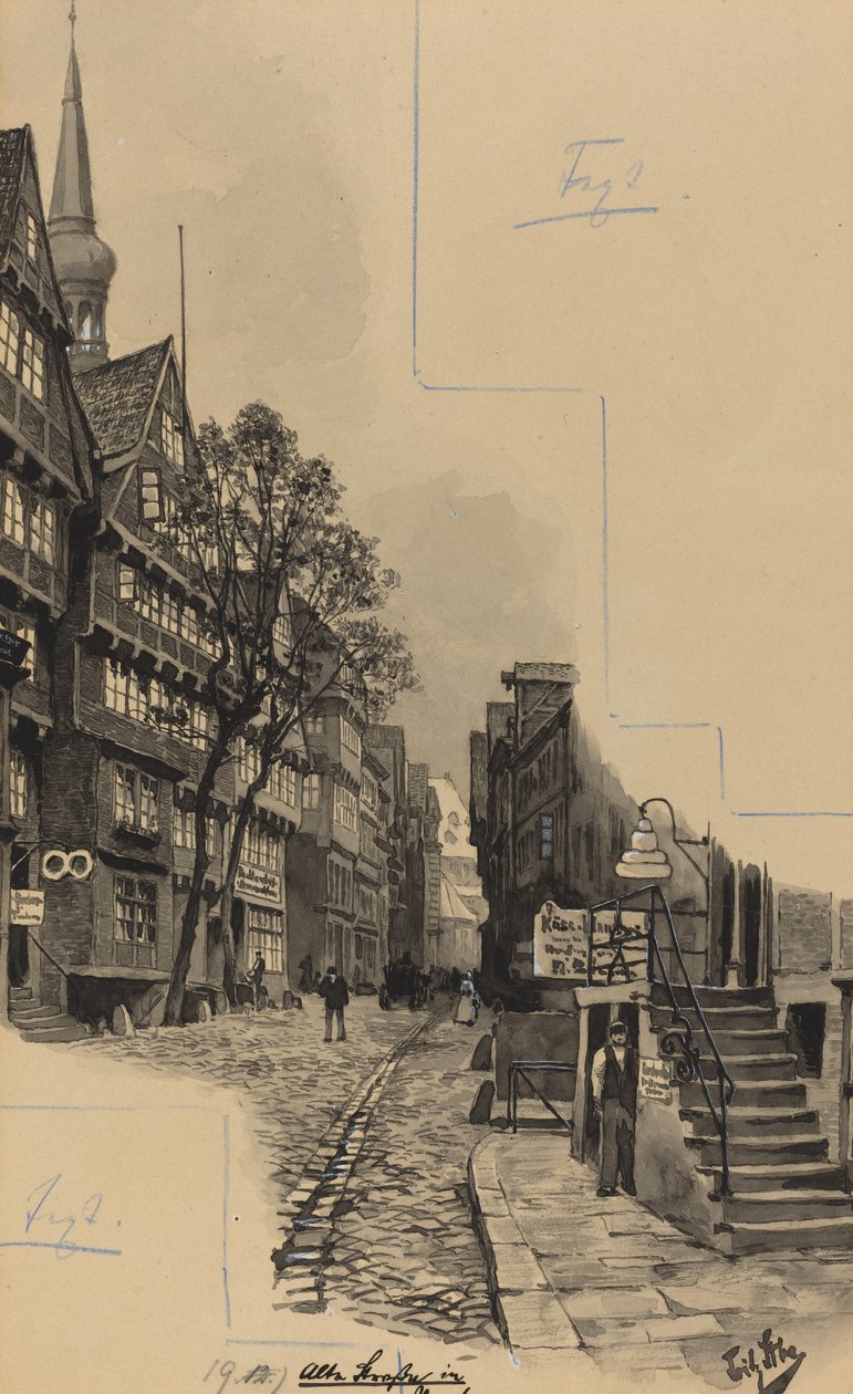 Old Street by Fritz Stoltenberg