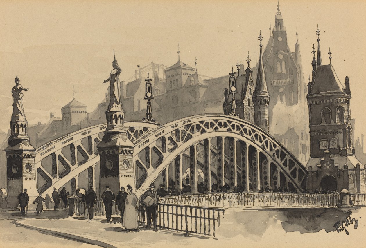 Brooksbrucke by Fritz Stoltenberg