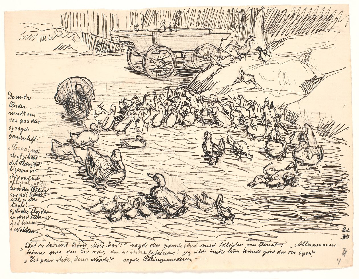 The Other Ducks... by Fritz Syberg