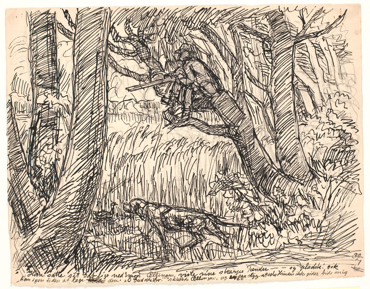 He Set His Jaw... by Fritz Syberg