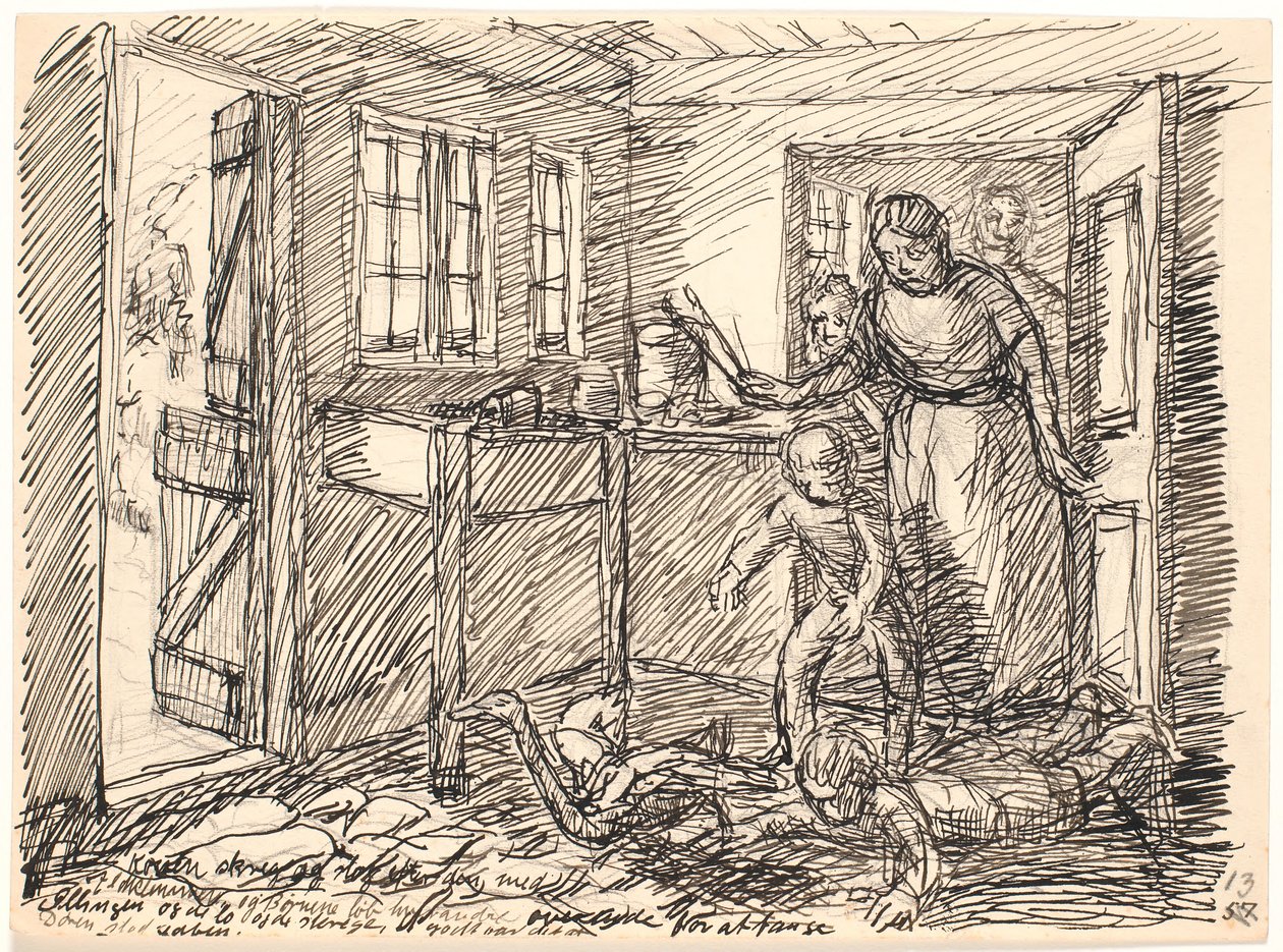 The Wife Screamed... by Fritz Syberg