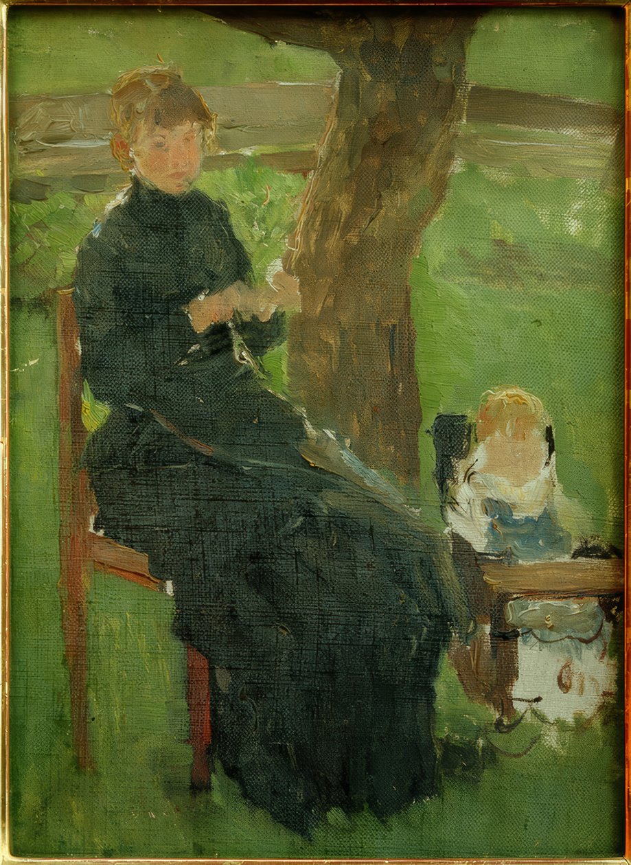 Mother and Child by Fritz von Uhde
