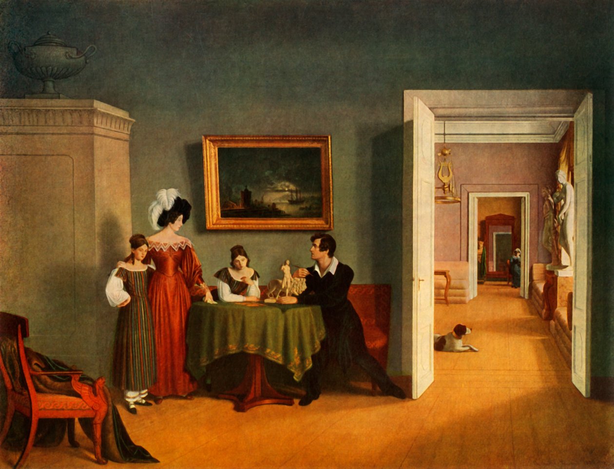 Family Portrait by Fyodor Tolstoy