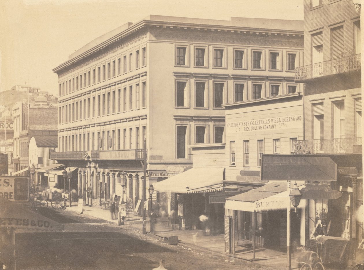 Montgomery Block, Montgomery Street by G. R. Fardon