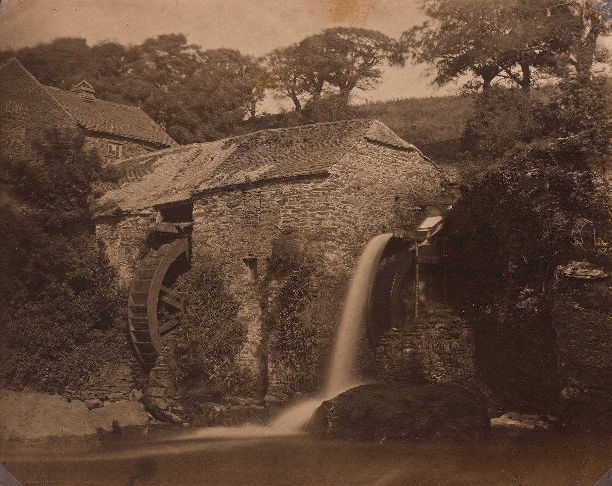 Donemark Mill near Bantry, c. 1855 by G.B. Gething