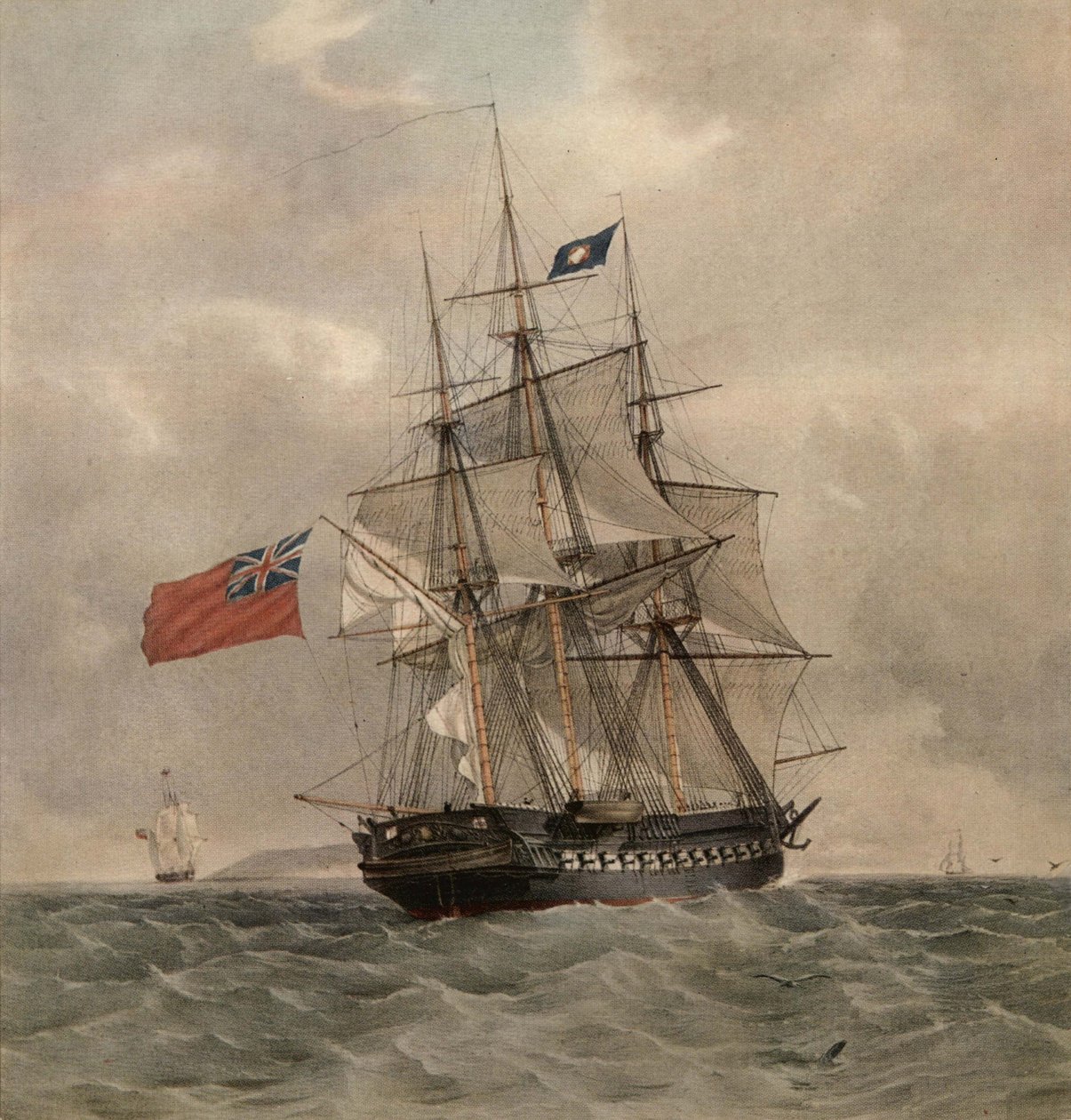 HMS Pomone by G.F. St. John