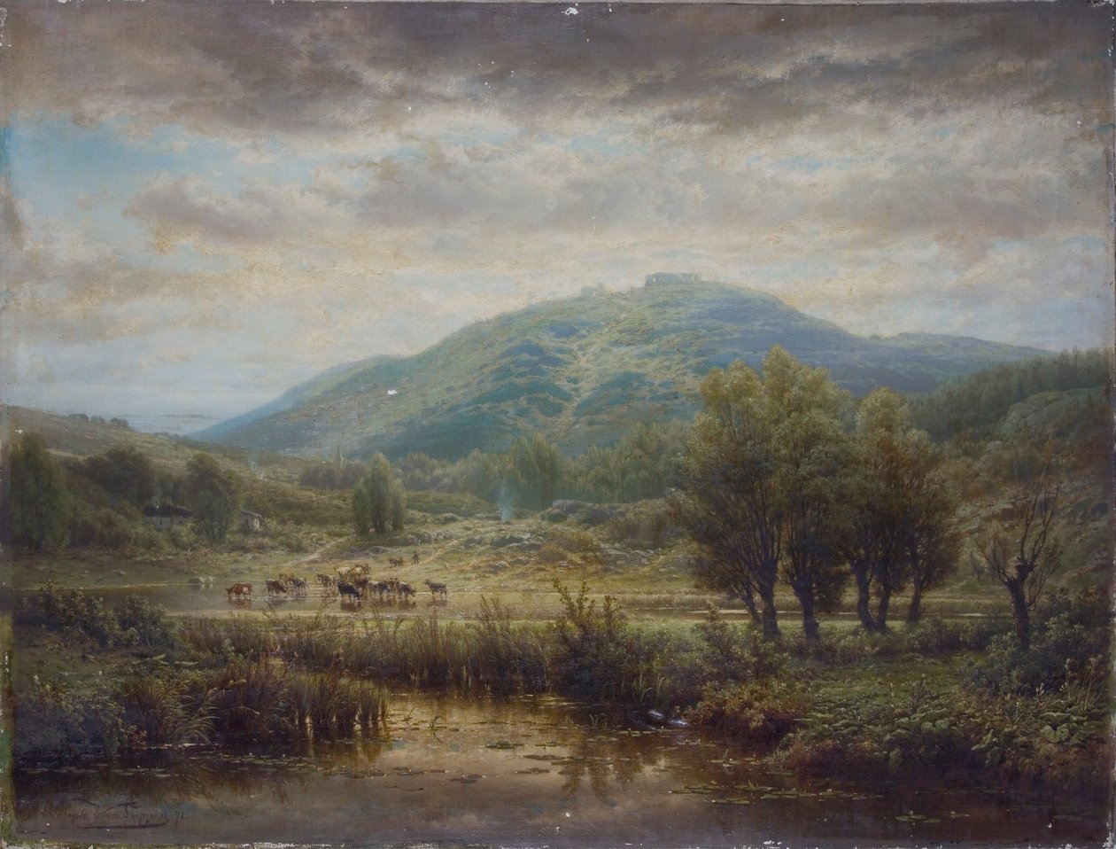 Souvenir of the Ardennes by GJ Adrien van Luppen