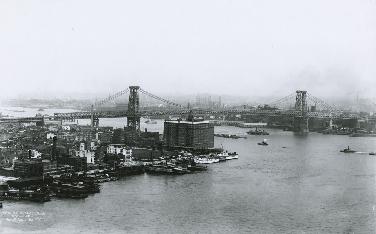 Williamsburg Bridge by G.P. Hall und Sohn