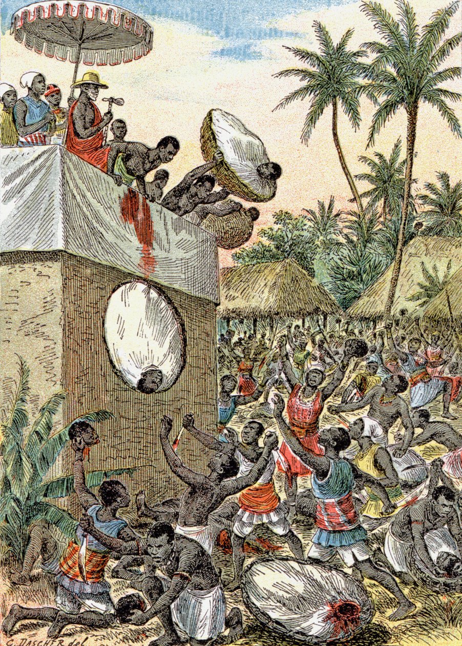 Human Sacrifices in Africa by G. Dascher