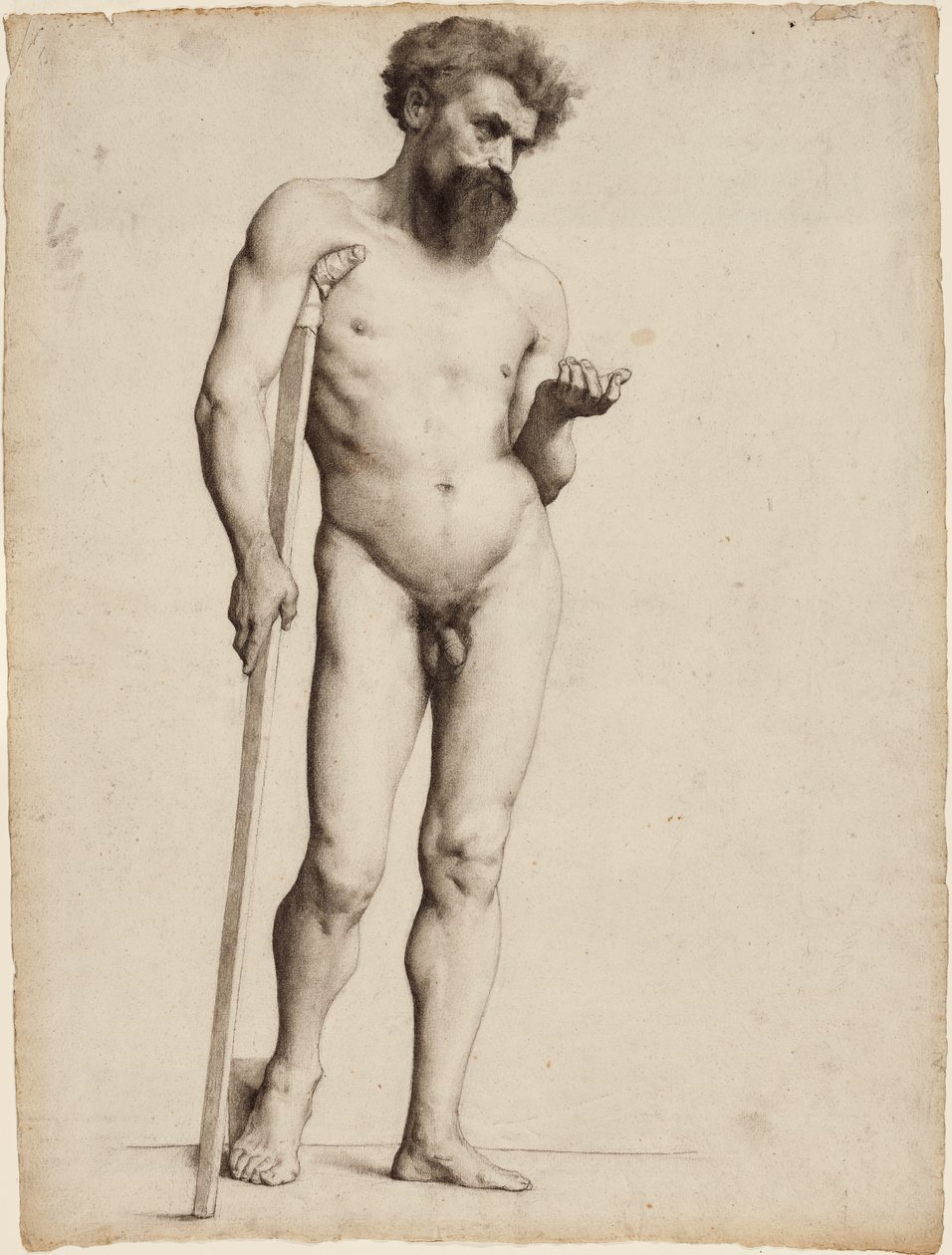 Standing Male Nude by Gabriel Ferrier