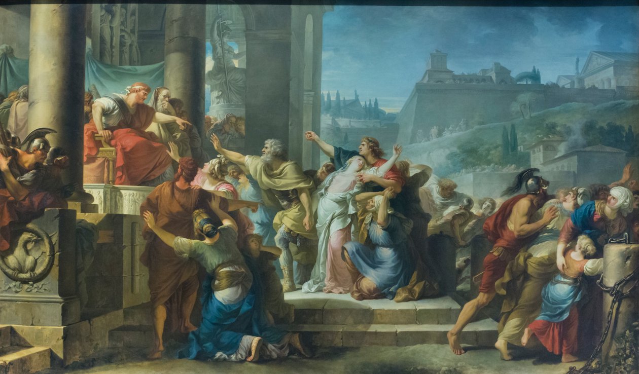 Death of Virginia by Gabriel Francois Doyen