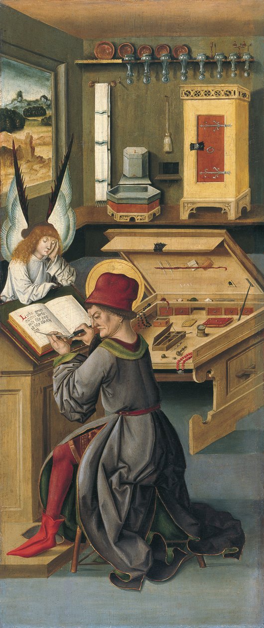Saint Matthew the Evangelist by Gabriel Mälesskircher