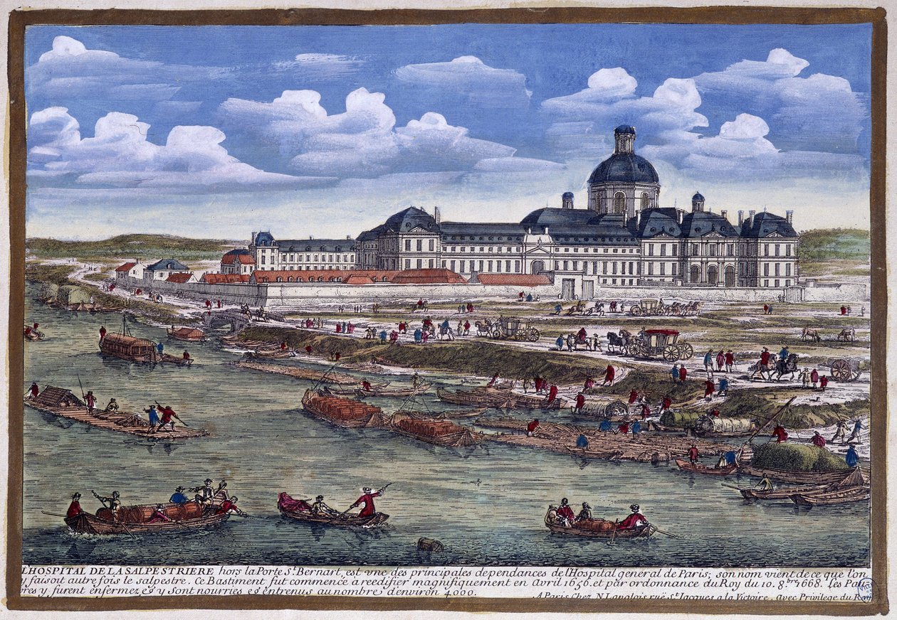 Hôpital de la Salpêtrière by Gabriel Perelle