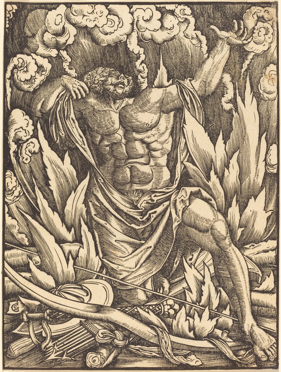 The Death of Hercules by Gabriel Salmon